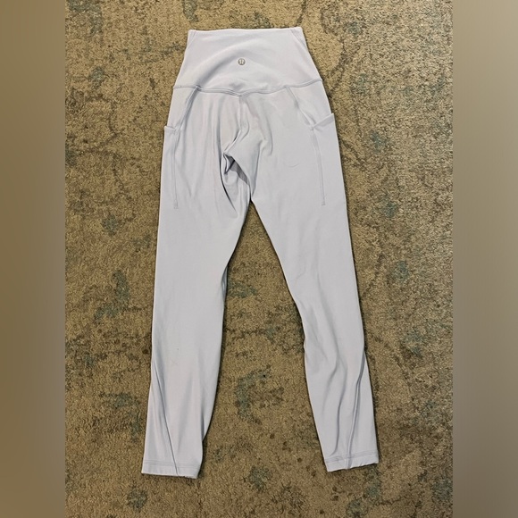 (0) Lululemon Align High-Rise
Pant with Pockets 25" in Pale Blue - Picture 2 of 4